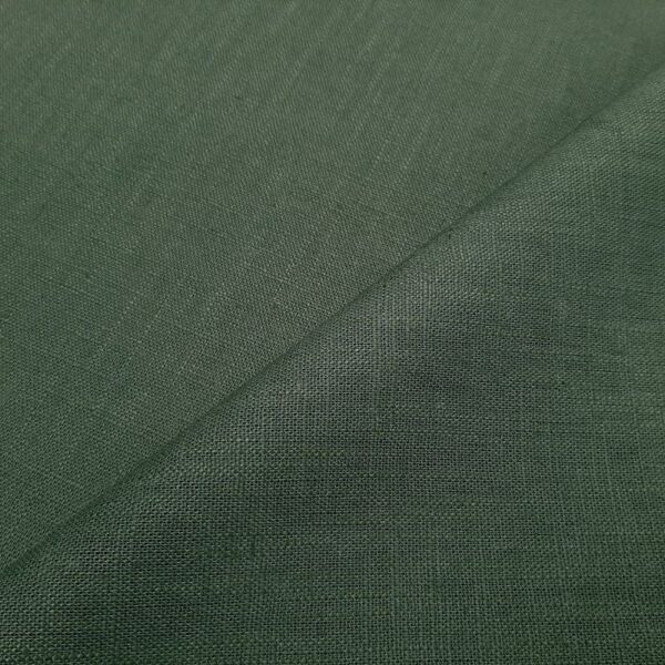 Leinen dunkelgrün