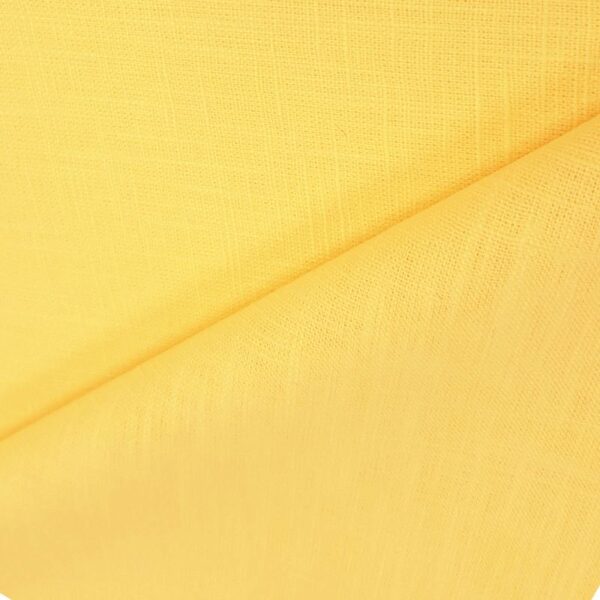 Leinen gelb (in natura kräftiges Zitronengelb)