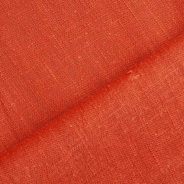 Leinen orange (in natura greller)