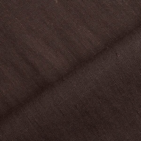 Leinen schokobraun