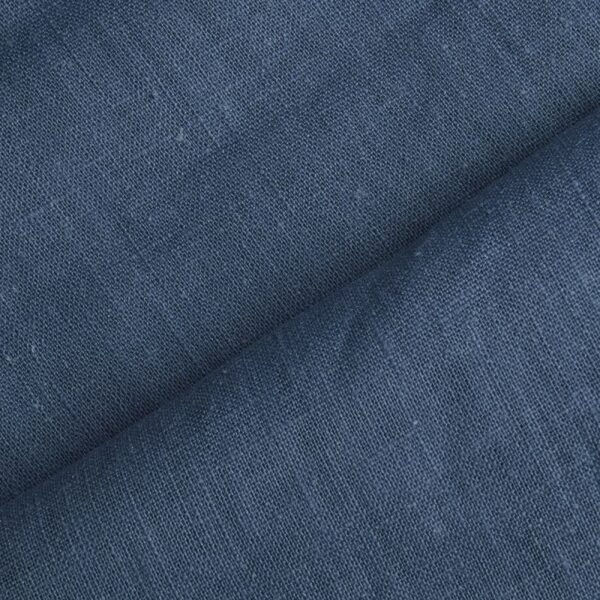 Leinen graublau