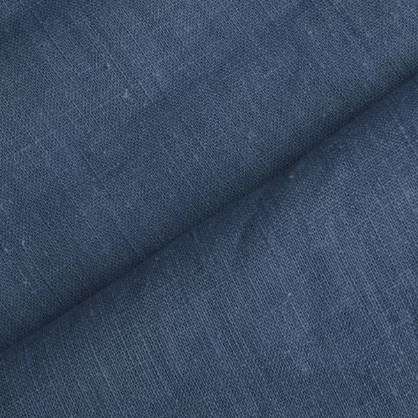Leinen graublau